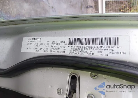 2016 Ram 1500 Outdoorsman из США, поврежденный, VIN 1C6RR7LMXGS232857